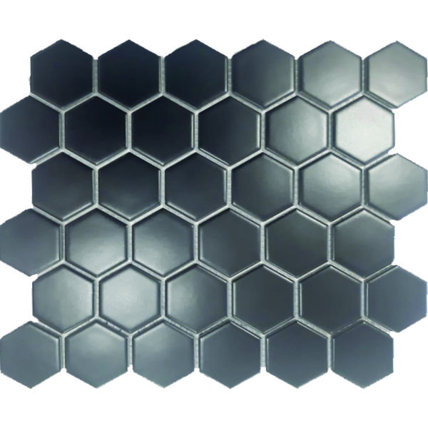 hexagonal black